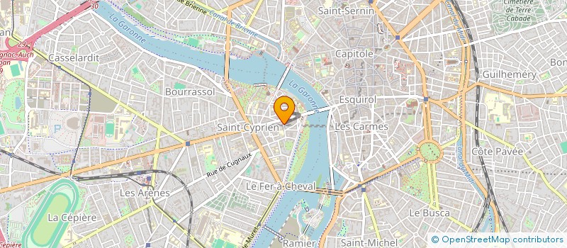 localisation de l'entreprise MADAME YASMINE LRHZIEL à TOULOUSE
