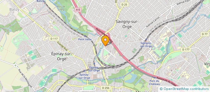 localisation de l'entreprise MADAME YASMINE LUKASI à SAVIGNY-SUR-ORGE