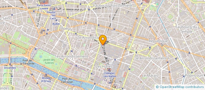 localisation de l'entreprise MADAME YASMINE MAKNI  PARIS