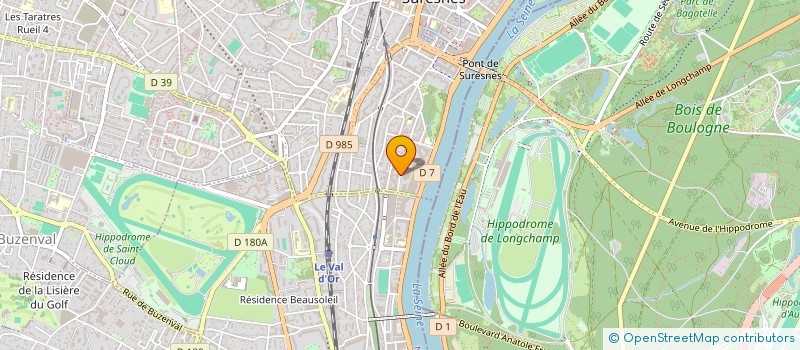 localisation de l'entreprise MADAME YASMINE MARTIN à SURESNES