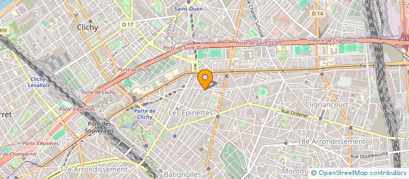 localisation de l'entreprise MADAME YASMINE MOKHTARI  PARIS