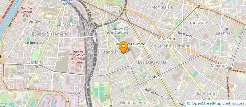 localisation de l'entreprise MADAME YASMINE NAIMI  LYON