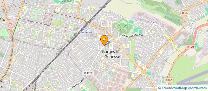 localisation de l'entreprise MADAME YASMINE OUARAB à GARGES-LES-GONESSE