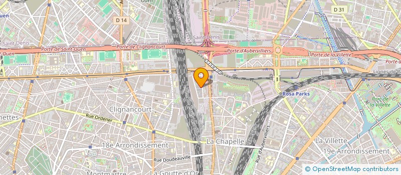 localisation de l'entreprise MADAME YASMINE OULTACHE  PARIS