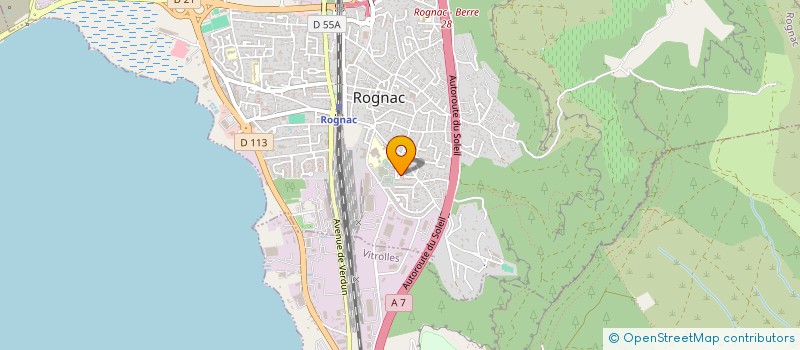 localisation de l'entreprise MADAME YASMINE PAULIER  ROGNAC