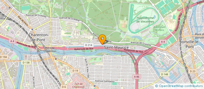 localisation de l'entreprise MADAME YASMINE PLAT  SAINT-MAURICE