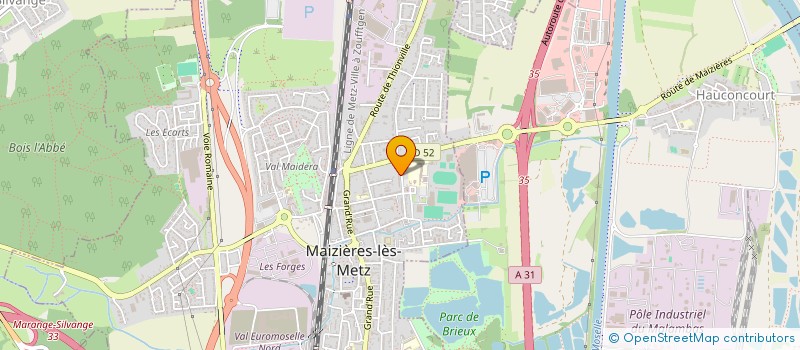 localisation de l'entreprise MADAME YASMINE QEDIRA  MAIZIERES-LES-METZ