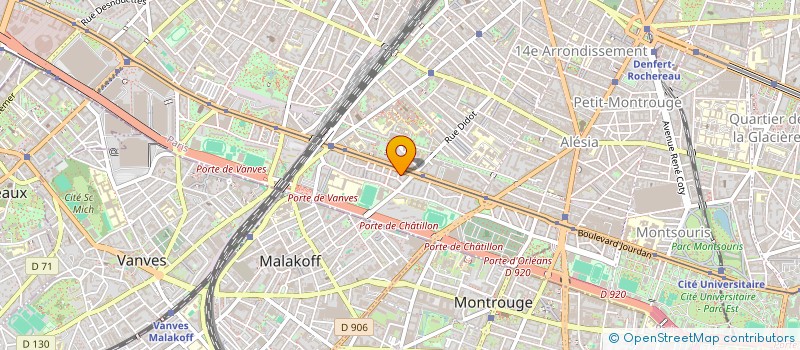 localisation de l'entreprise MADAME YASMINE RGUEZ  PARIS