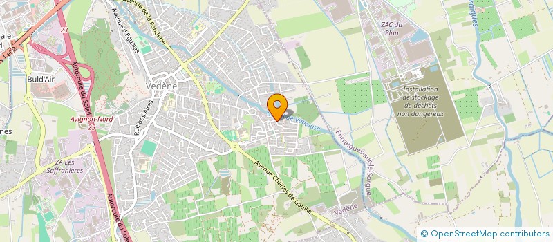 localisation de l'entreprise MADAME YASMINE ROSAS  VEDENE