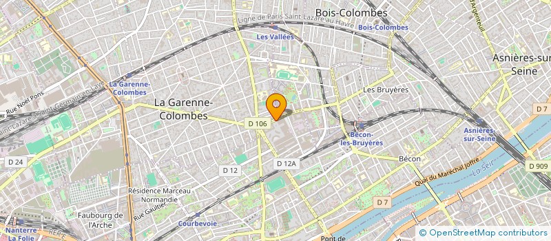 localisation de l'entreprise MADAME YASMINE SAOU à COURBEVOIE
