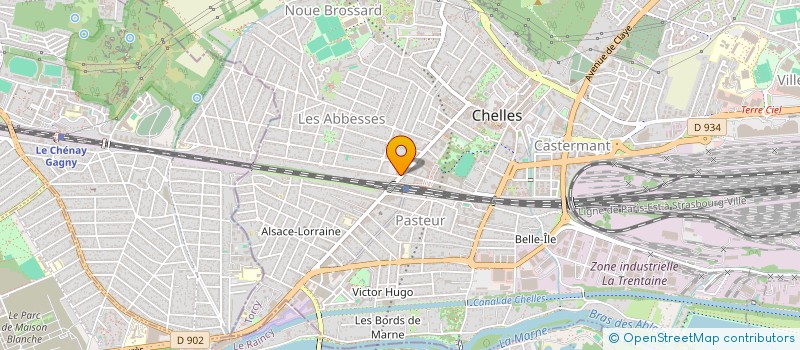 localisation de l'entreprise MADAME YASMINE TOUHAMI  PROVINS