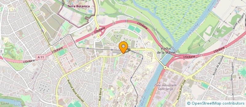 localisation de l'entreprise MADAME YASMINE WARDI à ANGERS