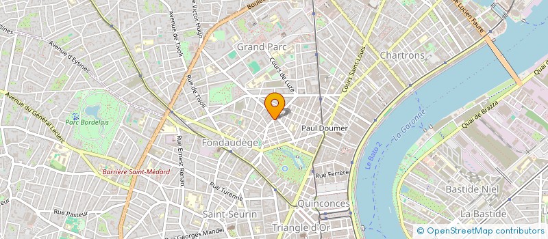 localisation de l'entreprise MADAME YASMINE YOUSSOUFA  BORDEAUX