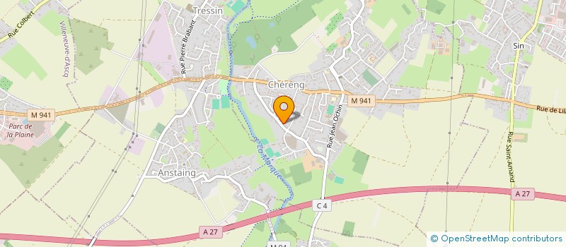 localisation de l'entreprise MADAME YASNI MEZIANE  CHERENG