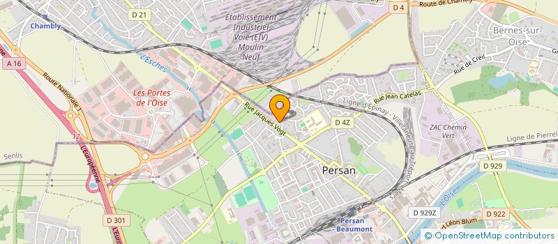 localisation de l'entreprise MADAME YASOTHADEVI THAVATHTHURAI  PERSAN