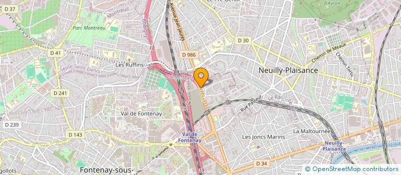 localisation de l'entreprise MADAME YASSAMINA HADJ BELKACEM à FONTENAY-SOUS-BOIS