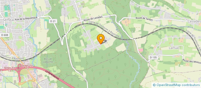 localisation de l'entreprise MADAME YAUHENIYA LEVASHOVA  SARROUILLES