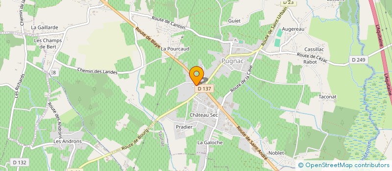 localisation de l'entreprise MADAME YAVELDE SONY  GAURIAC