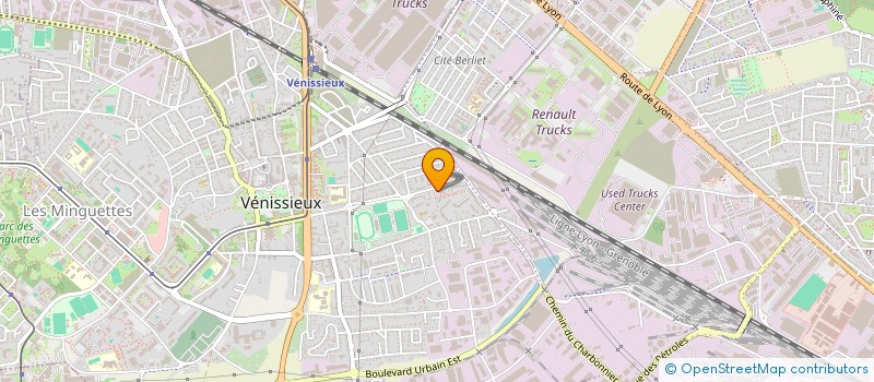 localisation de l'entreprise MADAME YAWA EKO  VENISSIEUX