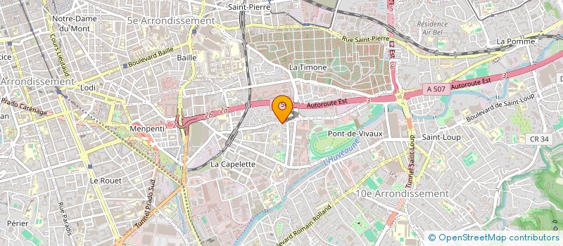 localisation de l'entreprise MADAME YAWA EVODA à MARSEILLE
