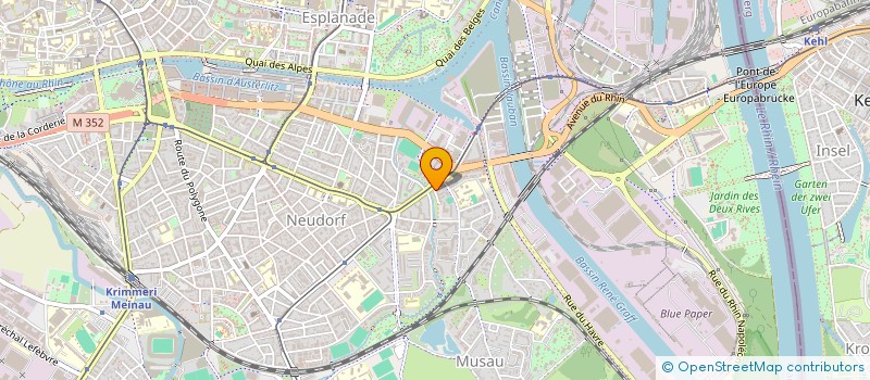localisation de l'entreprise MADAME YAWANAT NINLABBOT à STRASBOURG