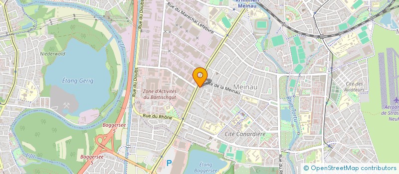 localisation de l'entreprise MADAME YAYE FALL à STRASBOURG