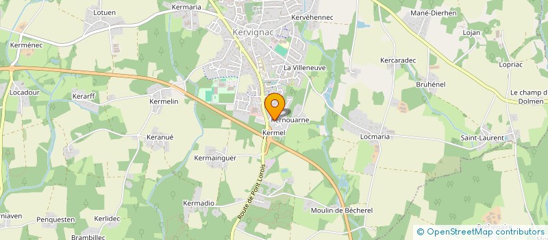 localisation de l'entreprise MADAME YAZ DEMIR à KERVIGNAC