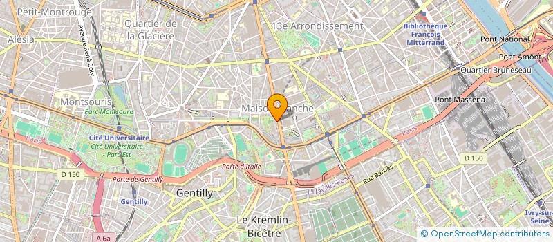 localisation de l'entreprise MADAME YAZHI DENG  PARIS