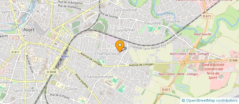 localisation de l'entreprise MADAME YAZNA VELASQUEZ à NIORT