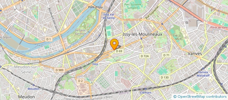 localisation de l'entreprise MADAME YEBIN LEE à ISSY-LES-MOULINEAUX
