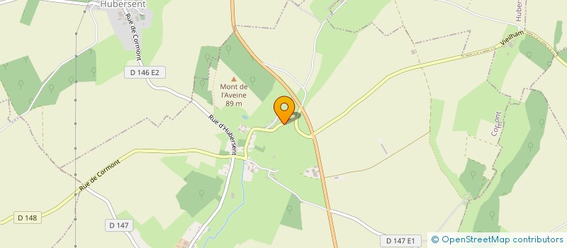 localisation de l'entreprise MADAME YEHERON OBROU  CORMONT