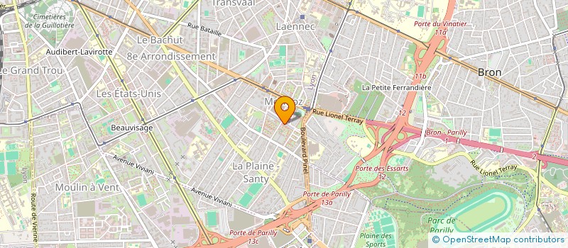 localisation de l'entreprise MADAME YELE BLADI  LYON