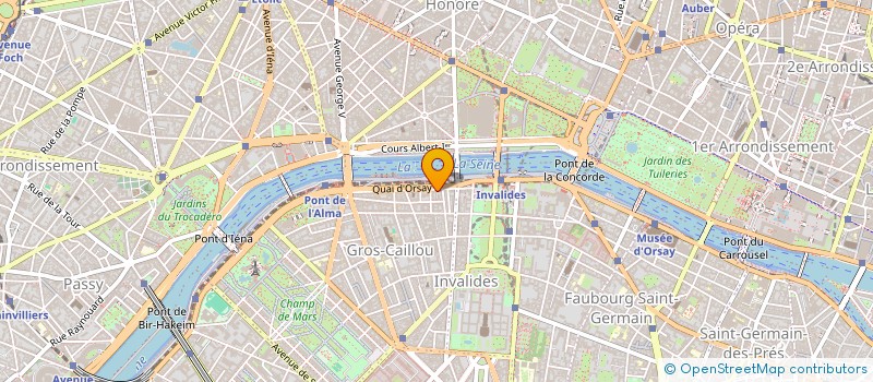 localisation de l'entreprise MADAME YELENA TRIFOUNOVITCH  PARIS