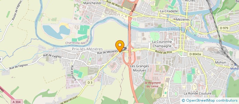 localisation de l'entreprise MADAME YELENA TURQUIER à CHARLEVILLE-MEZIERES