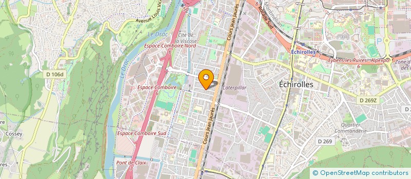 localisation de l'entreprise MADAME YELIN SARIKAYA à ECHIROLLES