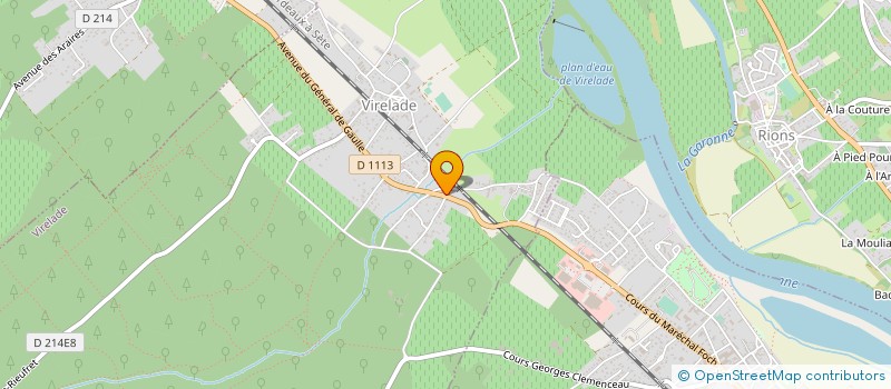 localisation de l'entreprise MADAME YELIPSA TORRES-PETIT  VIRELADE