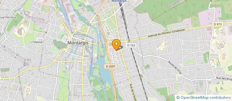 localisation de l'entreprise MADAME YELIZ GUREL à MONTARGIS