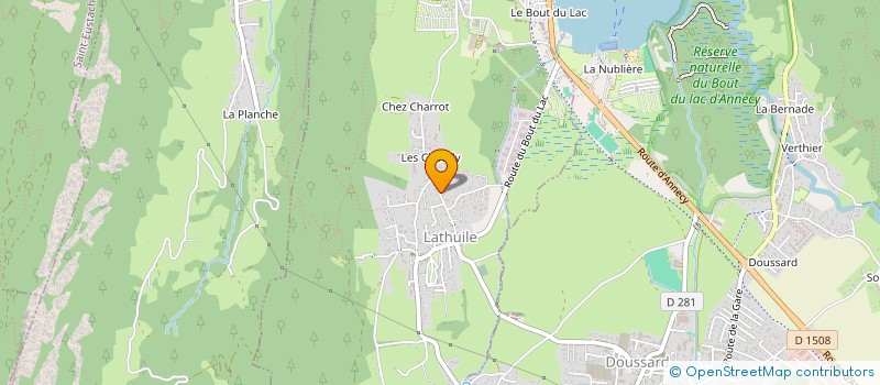 localisation de l'entreprise MADAME YELIZ HASGUL à ANNECY