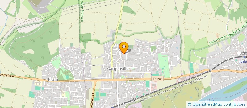 localisation de l'entreprise MADAME YELIZ INCI  GARGENVILLE