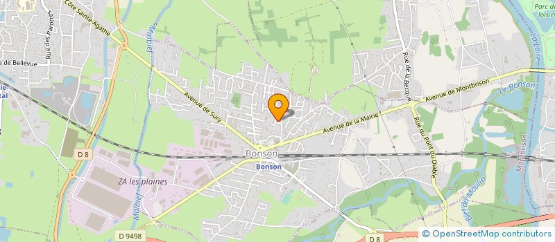 localisation de l'entreprise MADAME YELIZ YURDAER  BONSON