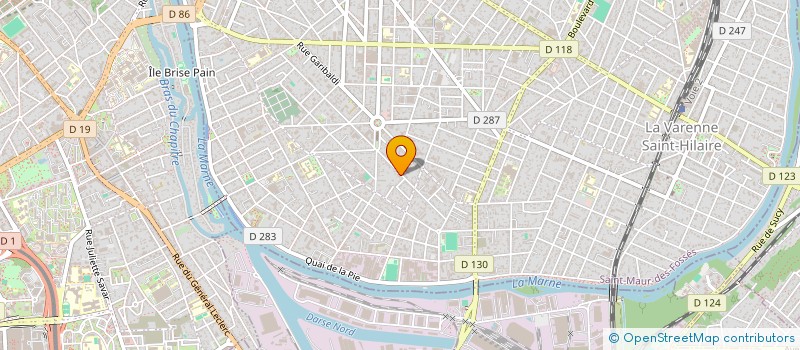 localisation de l'entreprise MADAME YELIZAVETA HERASINA à SAINT-MAUR-DES-FOSSES