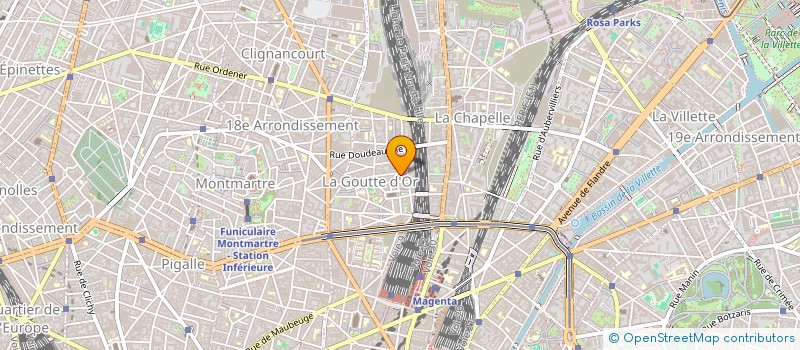 localisation de l'entreprise MADAME YELOGNINSE COUTON  PARIS