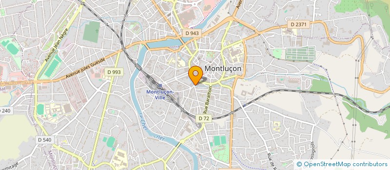 localisation de l'entreprise MADAME YENCHIT PONGSRI à MONTLUCON