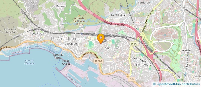 localisation de l'entreprise MADAME YENIFER NIEVES SILVERA  MARSEILLE 16EME