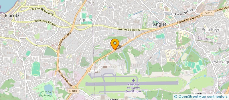 localisation de l'entreprise MADAME YENNY GOMEZ PERALTA à ANGLET