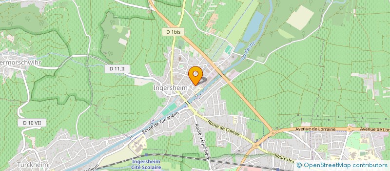 localisation de l'entreprise MADAME YENNY RUTH PARIHUANA INQUILLA  INGERSHEIM