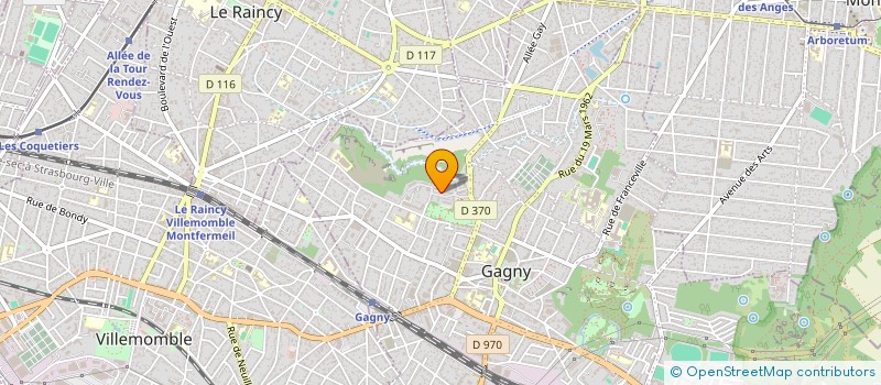 localisation de l'entreprise MADAME YEOUDITH TAIEB  GAGNY