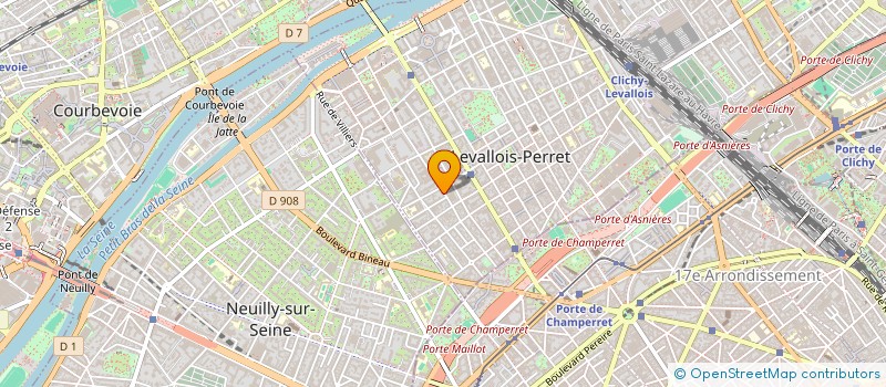 localisation de l'entreprise MADAME YERA BIN à LEVALLOIS-PERRET
