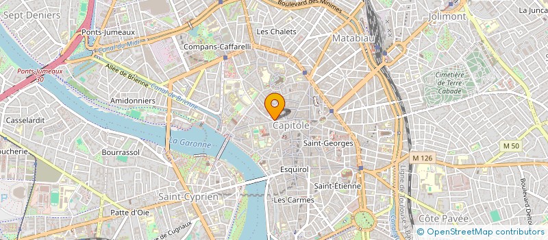 localisation de l'entreprise MADAME YERELIS SANTANA BONILLA à TOULOUSE