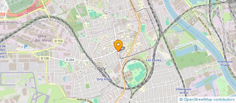 localisation de l'entreprise MADAME YERO BAH  ORLY